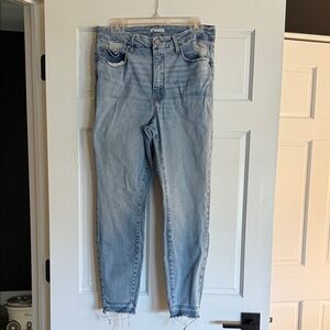 Good American Light Wash Women's High-Rise Skinny Jeans